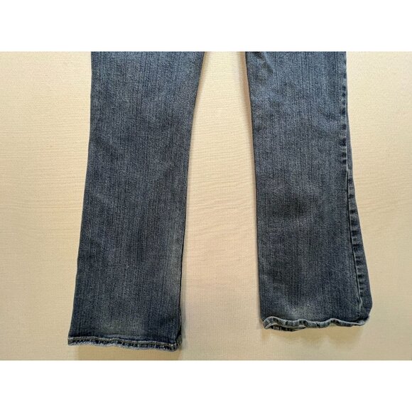 Silver Jeans Women's Santorini Capri Jeans Stretch Denim Size 30 Blue Faded Wash - Picture 10 of 10